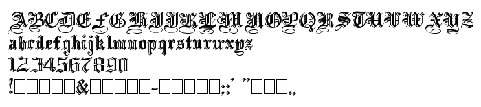 Предпросмотр шрифта IncisedBlackWide Normal
