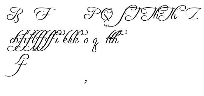 Предпросмотр шрифта Freebooter Script - Alts