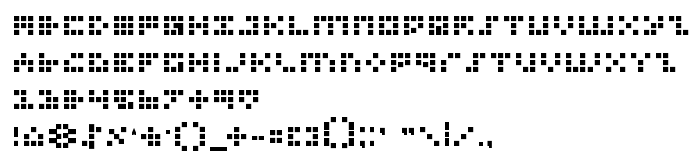 Предпросмотр шрифта Iconian Bold