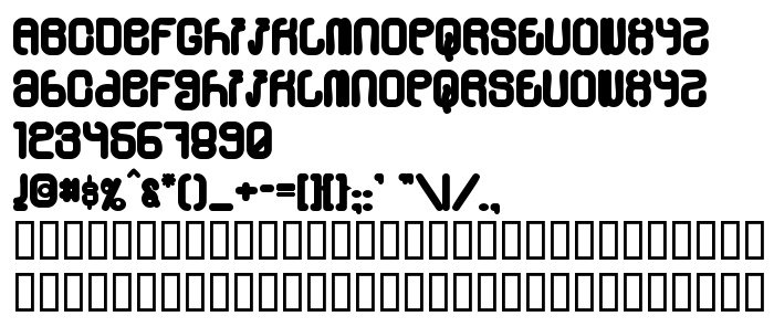 Предпросмотр шрифта Skylab 600