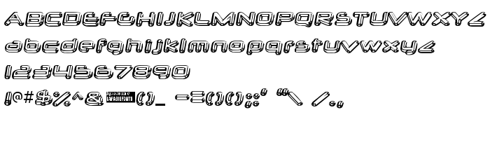 Предпросмотр шрифта Neurochrome
