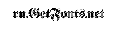 Шрифт Proclamate Incised Heavy